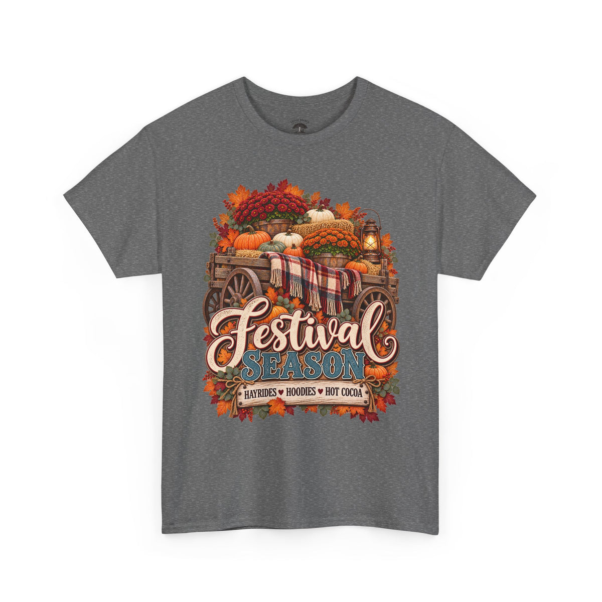 Festival Season Pumpkin Wagon T‑Shirt