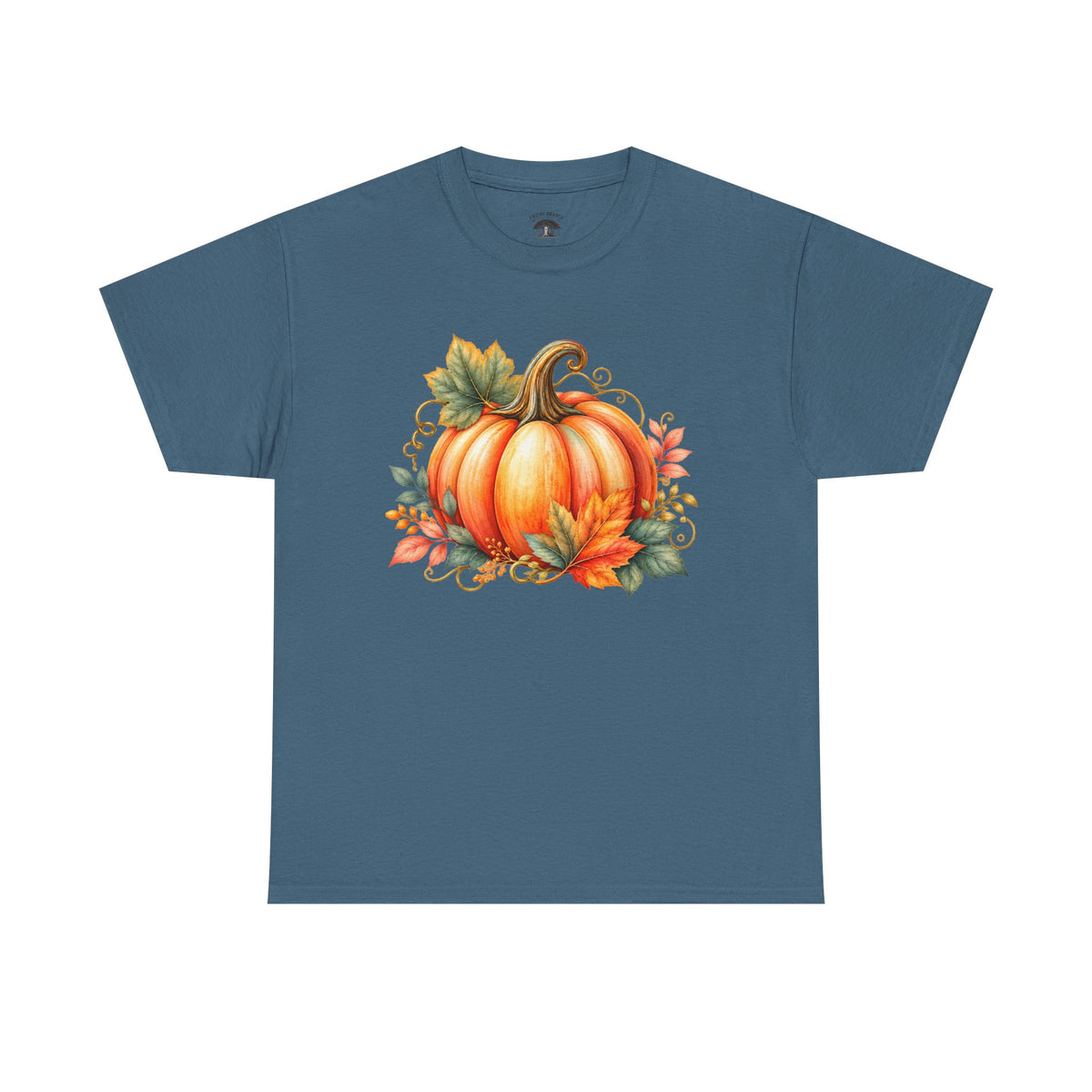 Pumpkin Autumn Graphic Tee — Fall Harvest Shirt