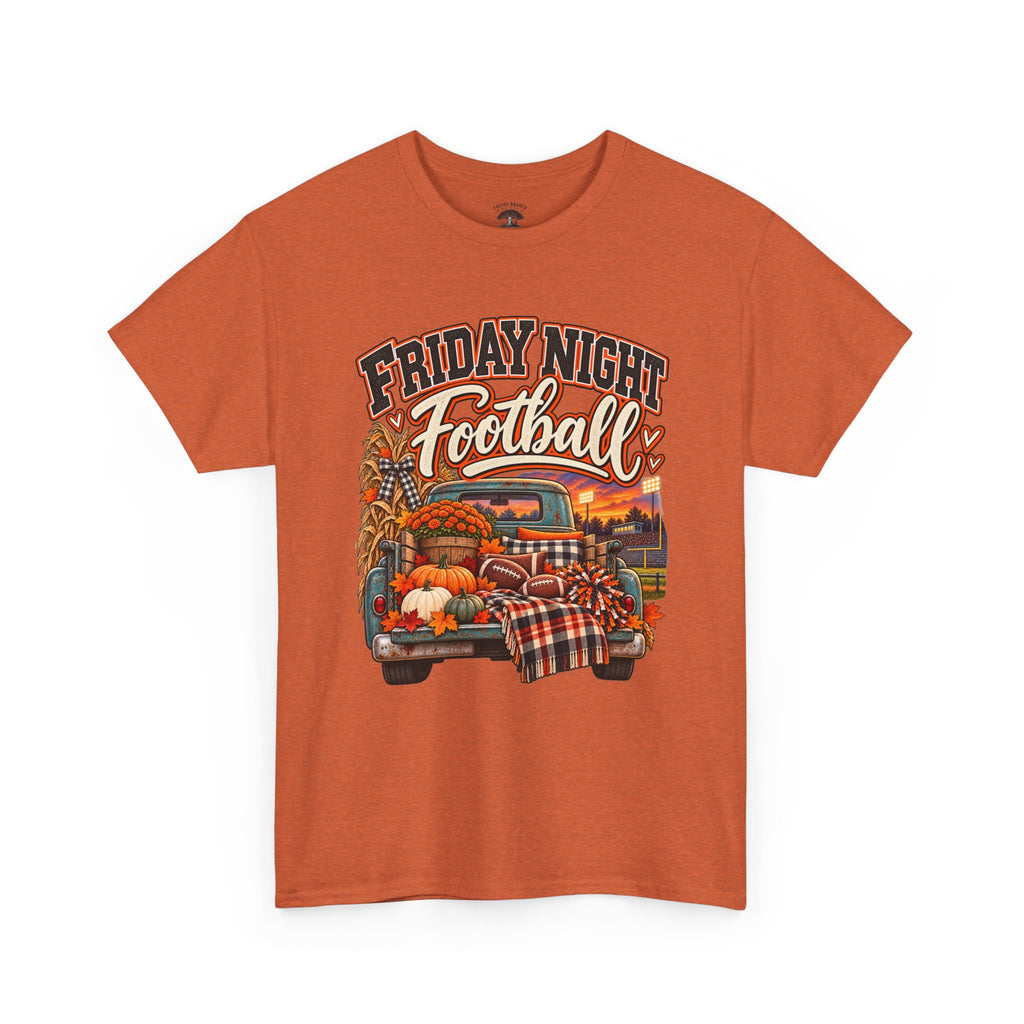 Friday Night Football Vintage Truck Tee – Fall Tailgate & Game Day Shirt