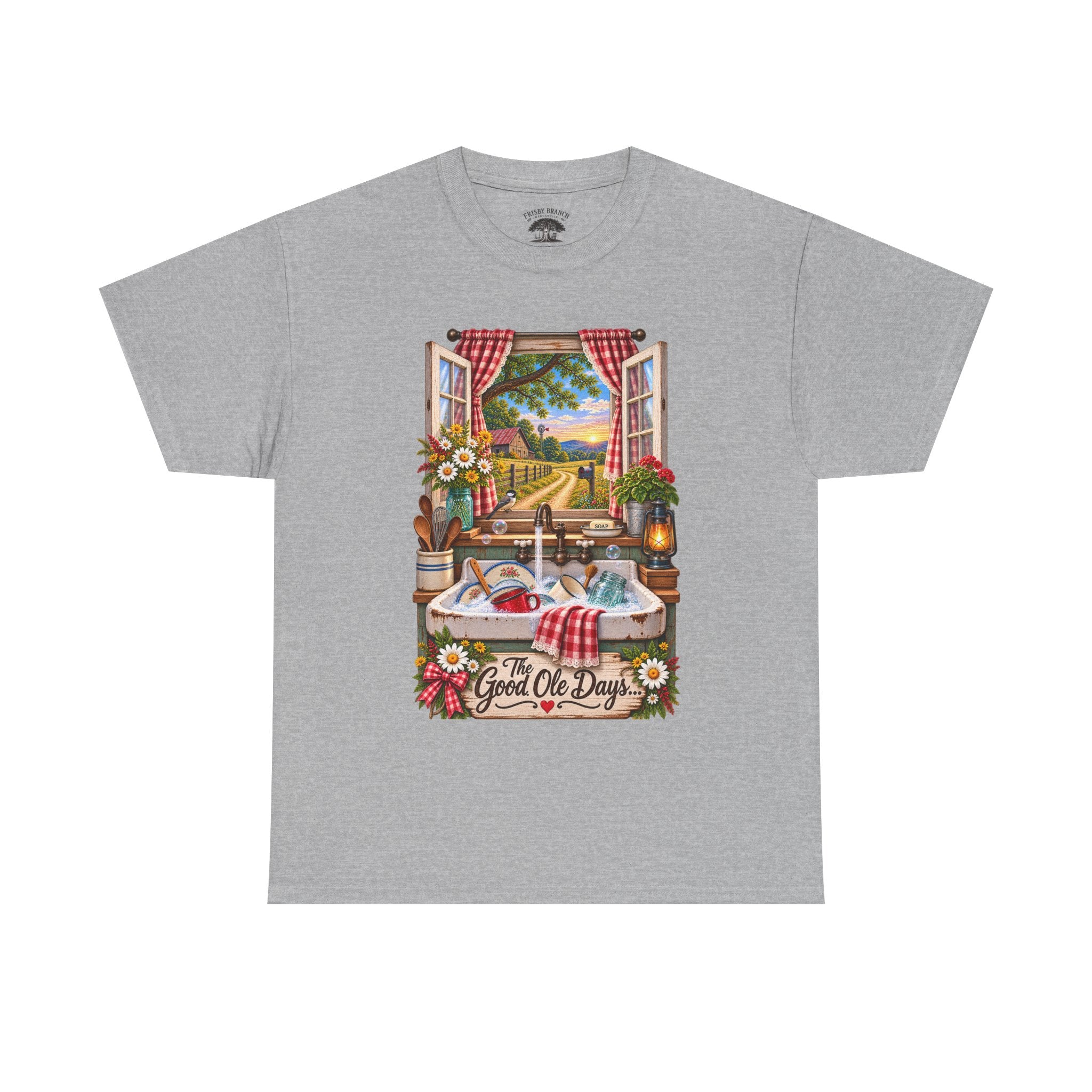 Good Ole Days Vintage Farmhouse Tee