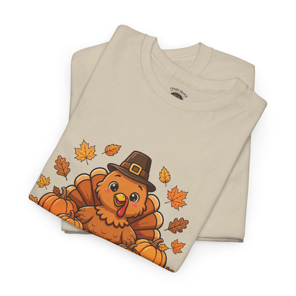 Gobble Til You Wobble T-Shirt — Funny Thanksgiving Turkey Graphic Tee
