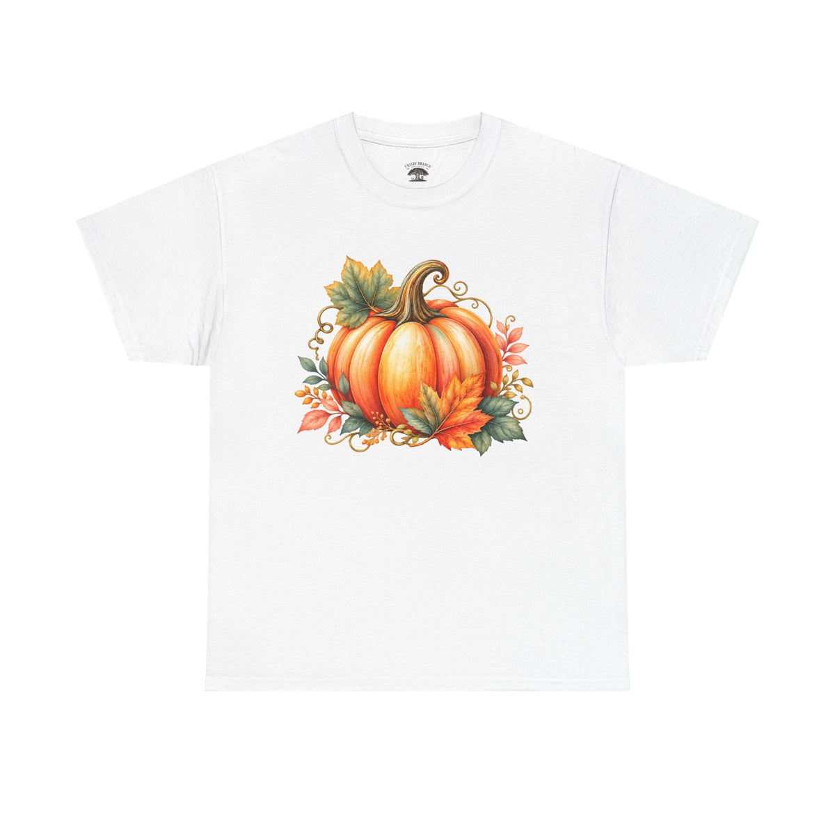 Pumpkin Autumn Graphic Tee — Fall Harvest Shirt