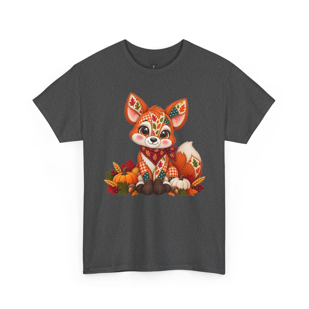 Patchwork Fall Fox T-Shirt