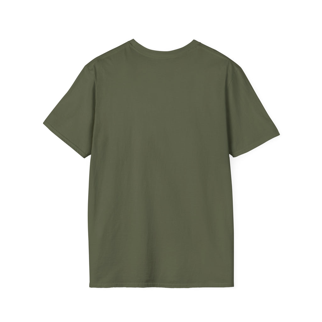 Fall Farmhouse Chair T‑Shirt — Autumn Pumpkins, Quilted Chair & Lantern Tee