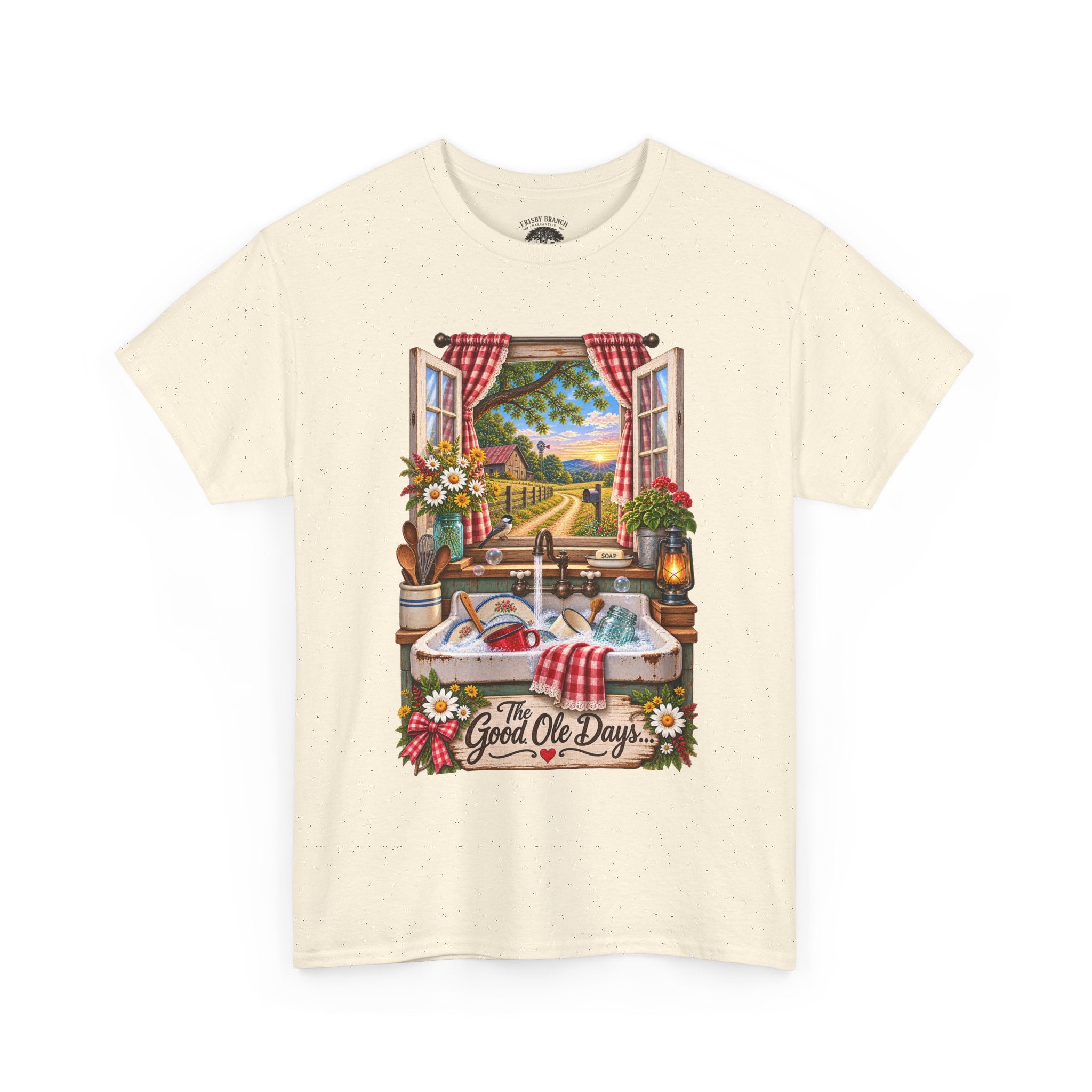 Good Ole Days Vintage Farmhouse Tee