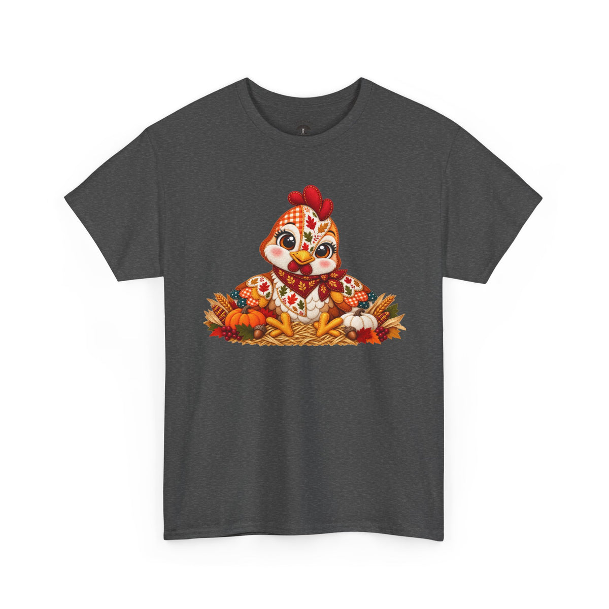 Patchwork Fall Chicken T-Shirt