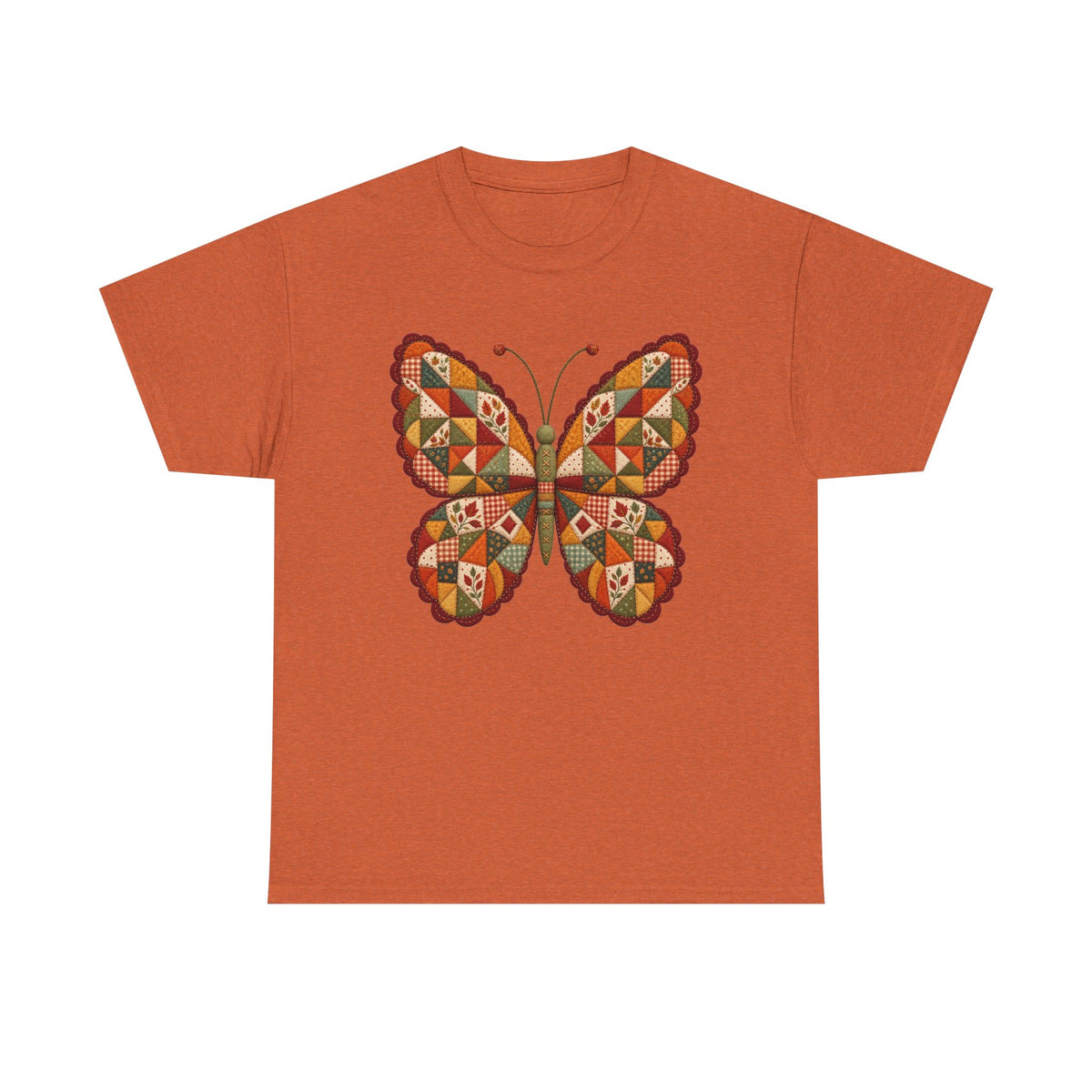 Autumn Quilt Butterfly T-Shirt