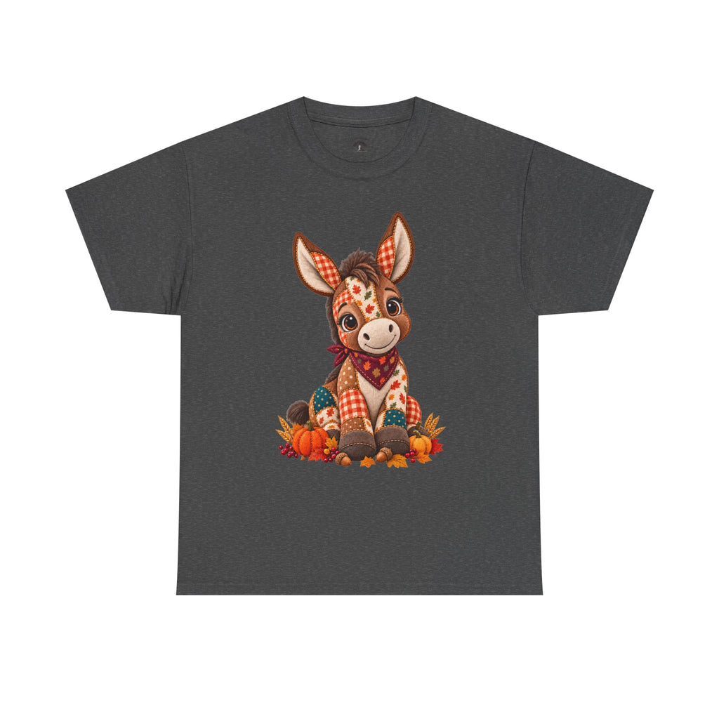 Patchwork Fall Donkey T-Shirt