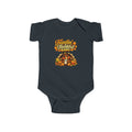 Thankful Baby Thanksgiving Bodysuit — "Feastin' & Thankful" Infant Onesie