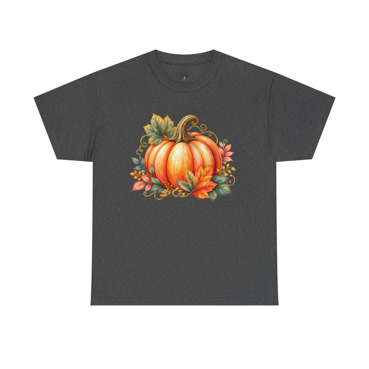 Pumpkin Autumn Graphic Tee — Fall Harvest Shirt