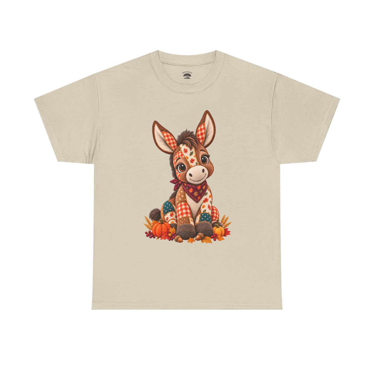 Patchwork Fall Donkey T-Shirt