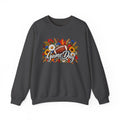 Game Day Floral Football Crewneck Sweatshirt