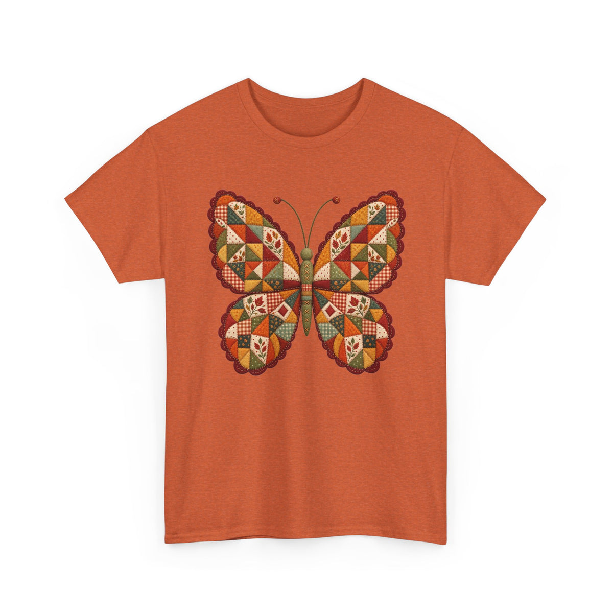 Autumn Quilt Butterfly T-Shirt