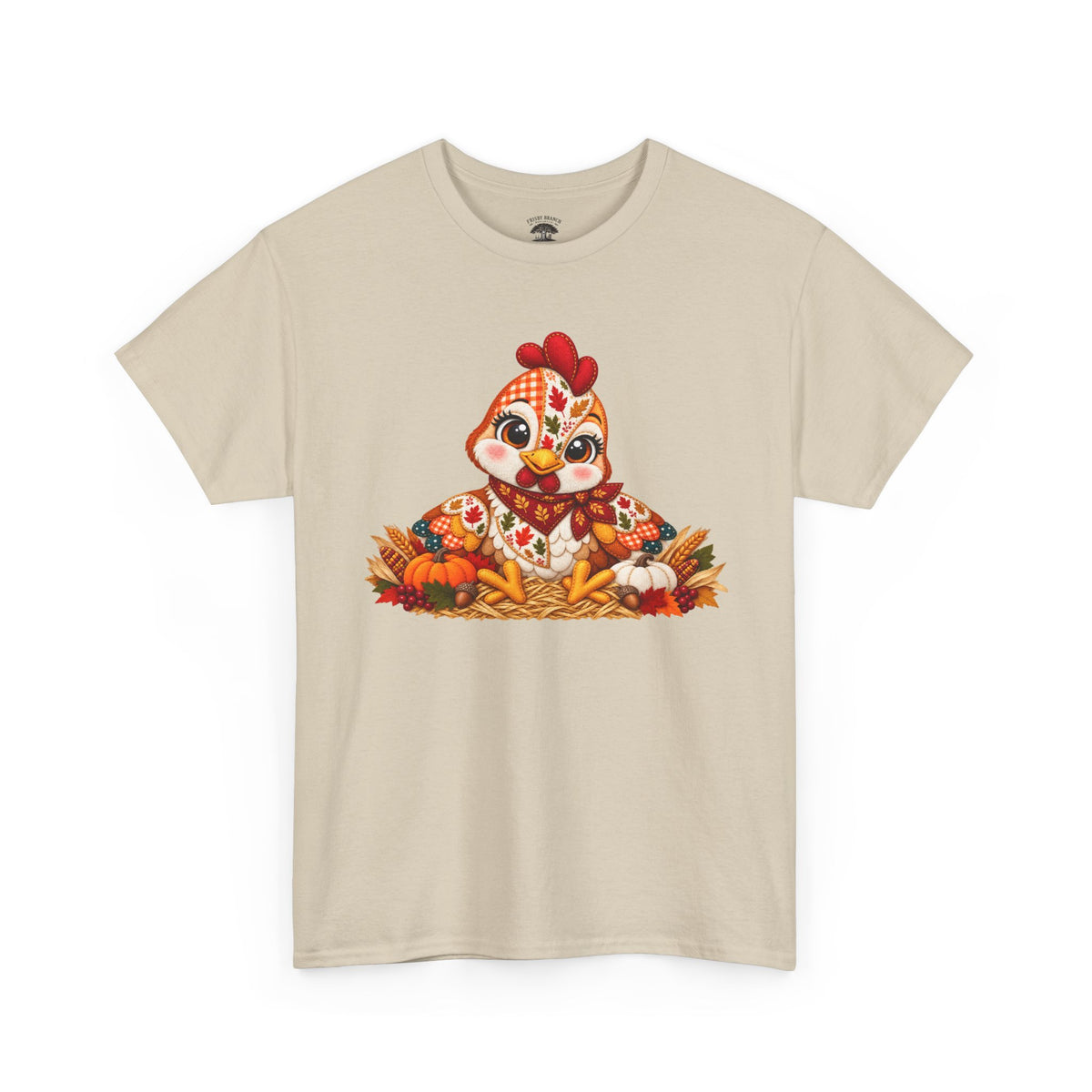 Patchwork Fall Chicken T-Shirt