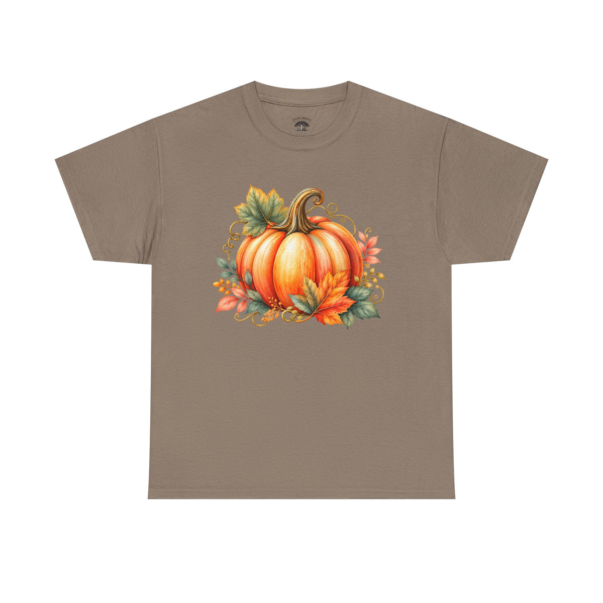 Pumpkin Autumn Graphic Tee — Fall Harvest Shirt