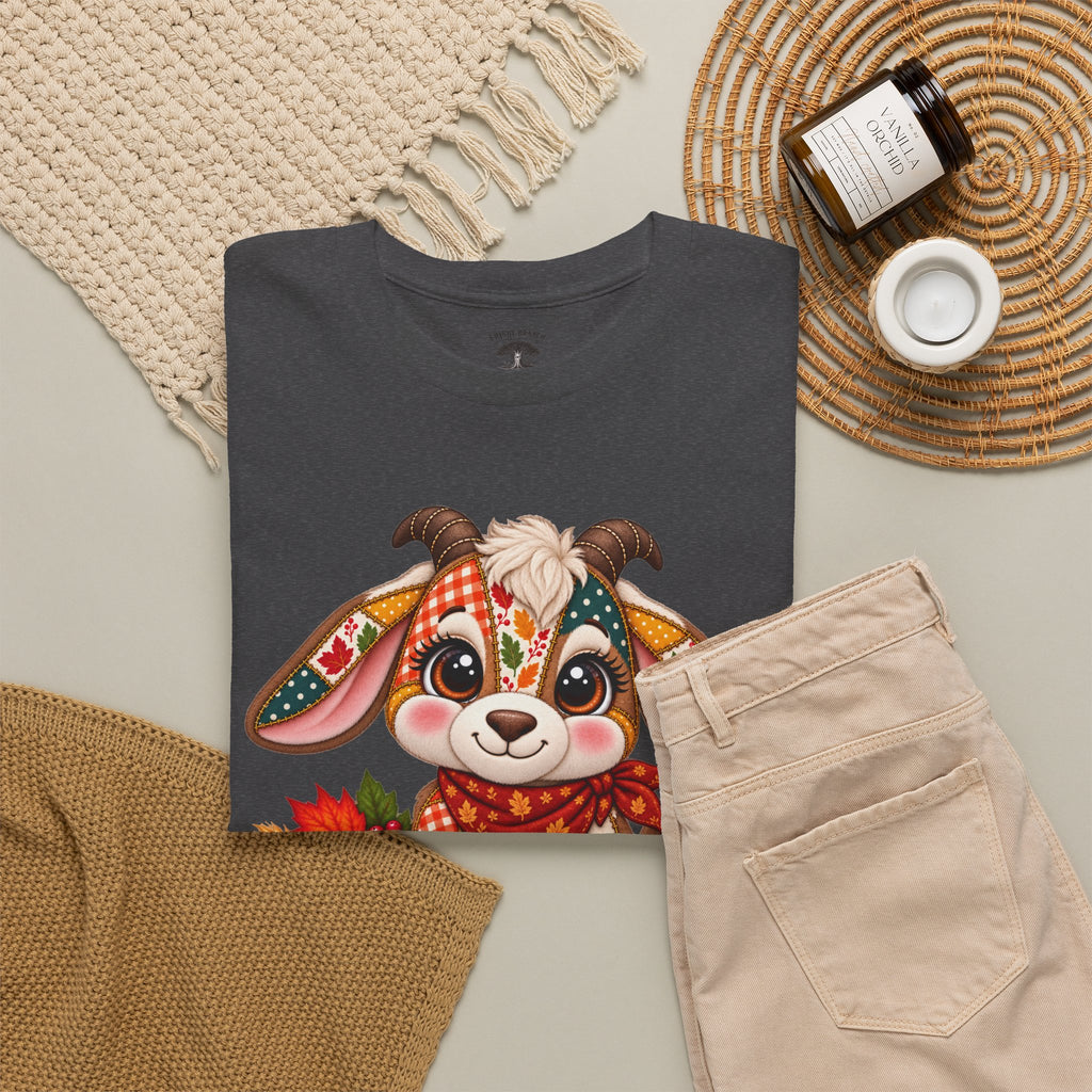 Patchwork Fall Goat T-Shirt