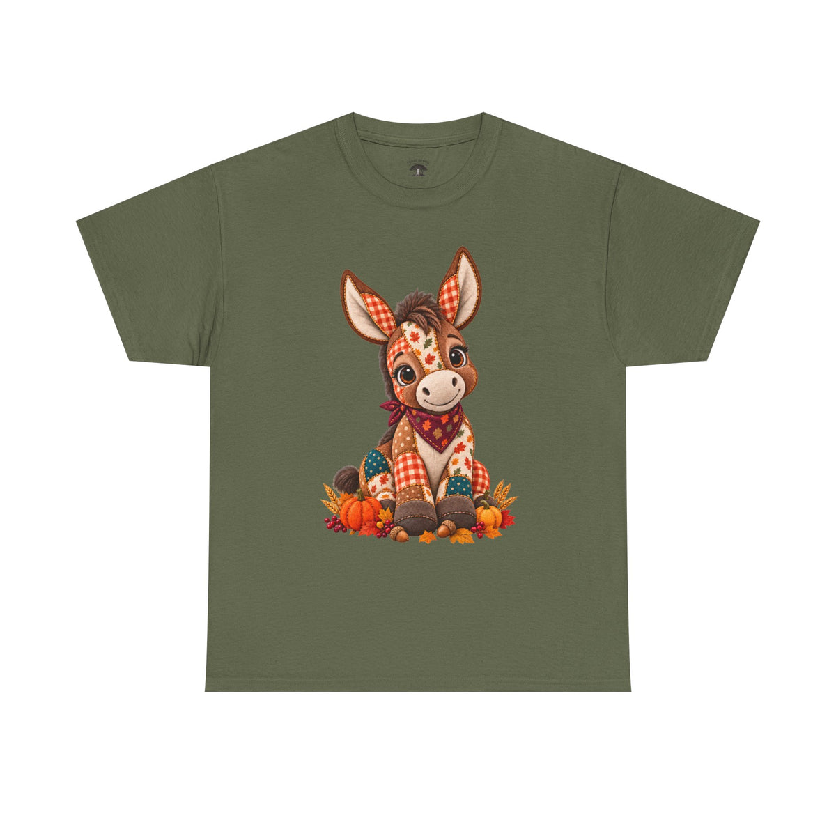 Patchwork Fall Donkey T-Shirt