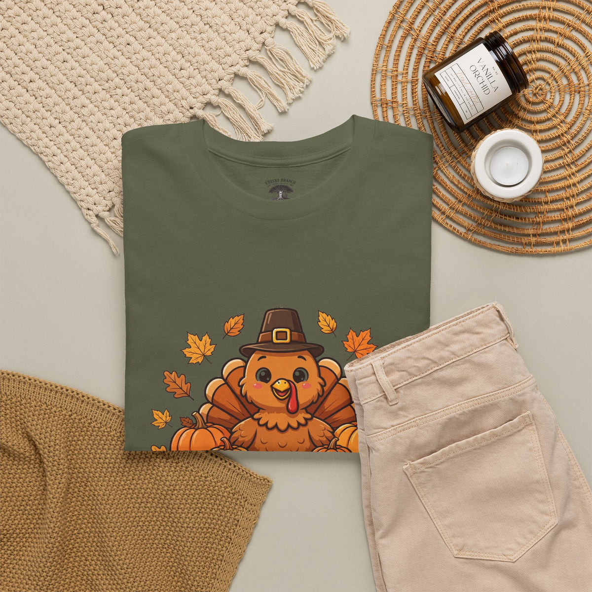 Gobble Til You Wobble T-Shirt — Funny Thanksgiving Turkey Graphic Tee