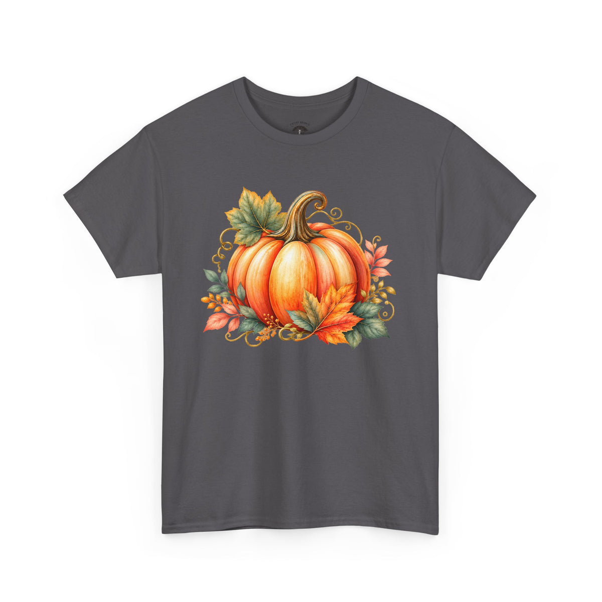 Pumpkin Autumn Graphic Tee — Fall Harvest Shirt