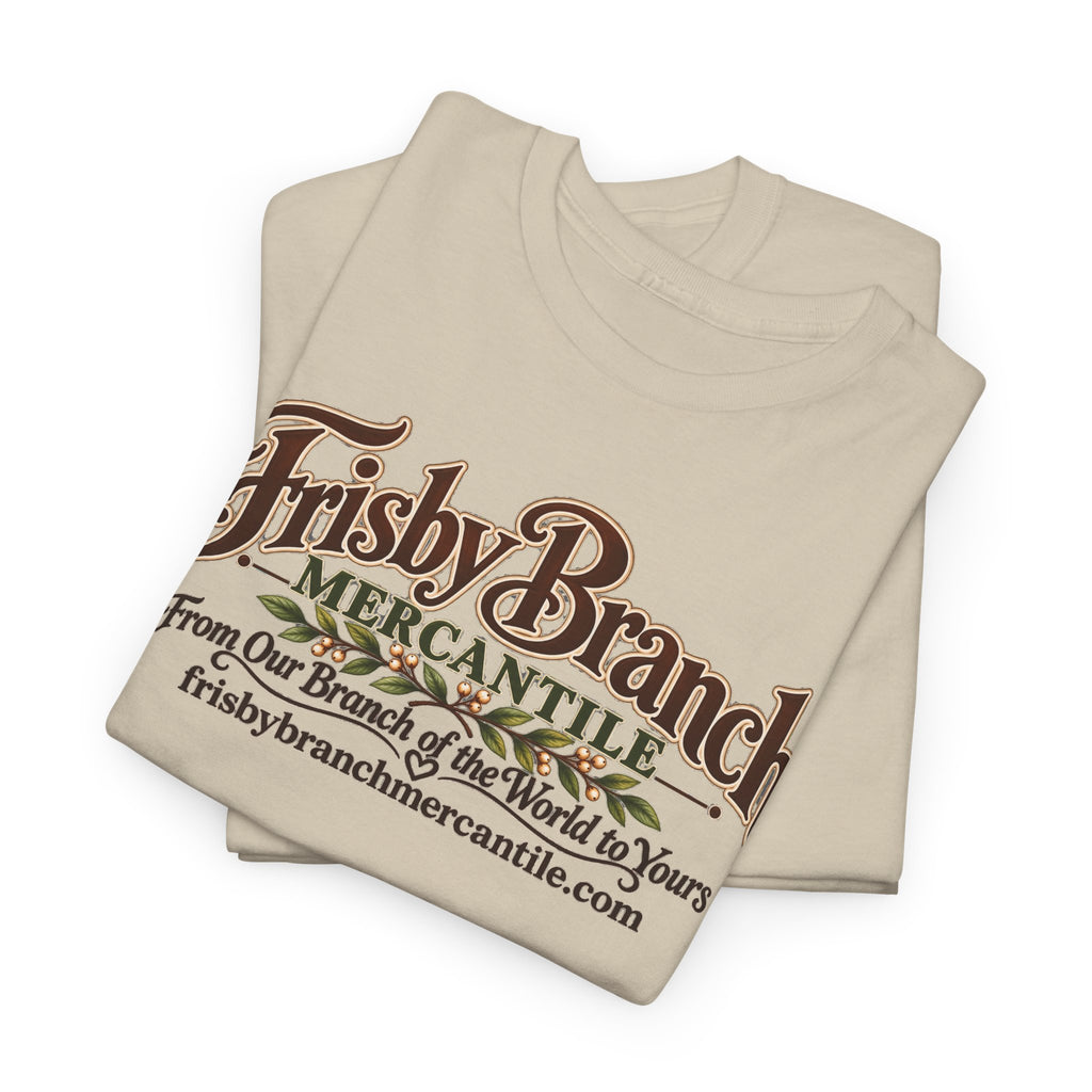 Frisby Branch Mercantile Vintage Logo T-Shirt