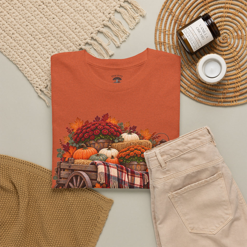 Festival Season Pumpkin Wagon T‑Shirt