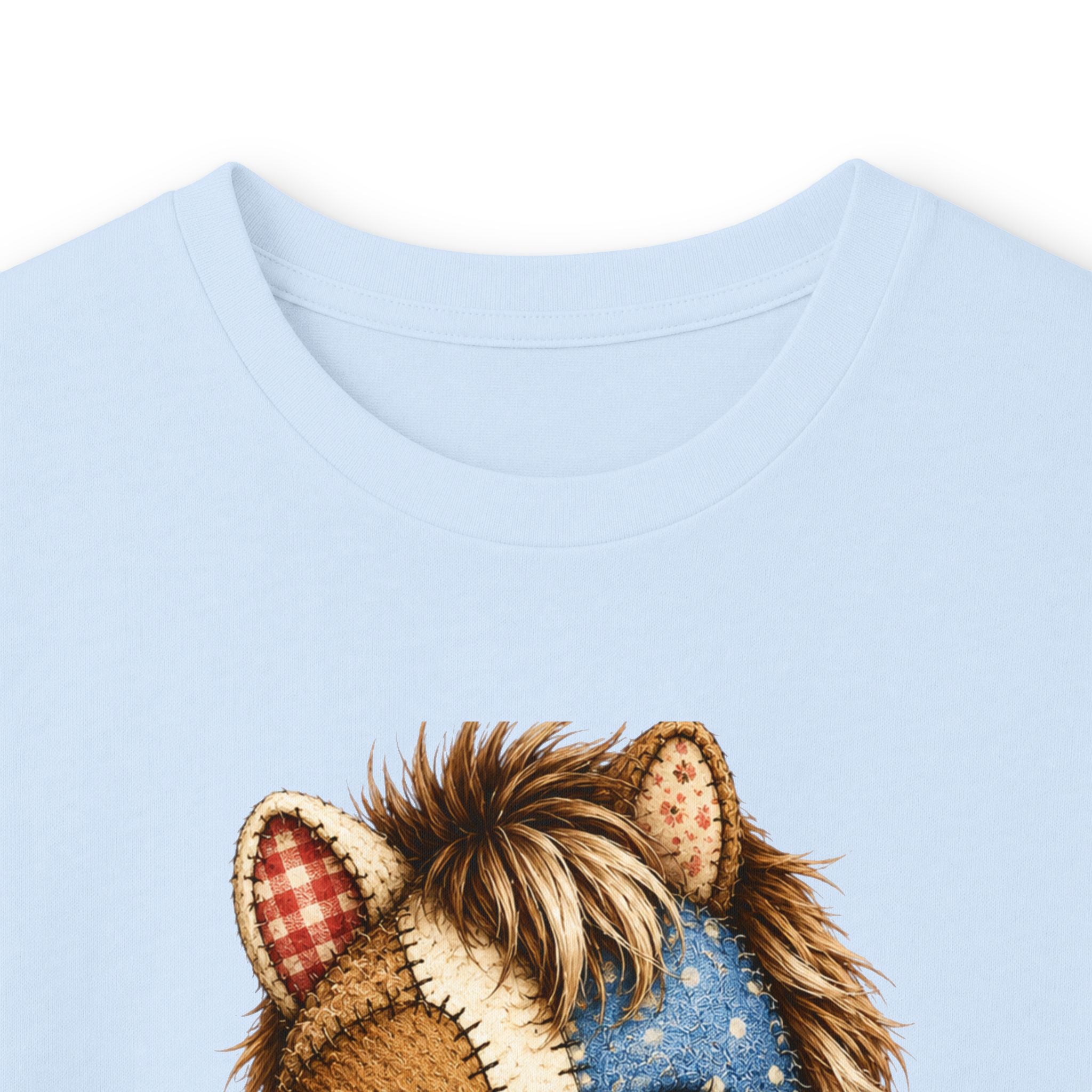 Patriotic Patchwork Pony Long Sleeve Tee