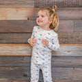 Pink Farm Hens Bamboo Kids Pajama Set