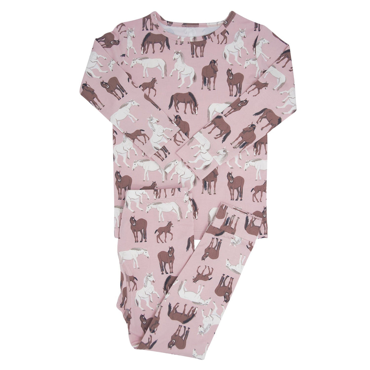 Wild Horses Kids Pajama Set