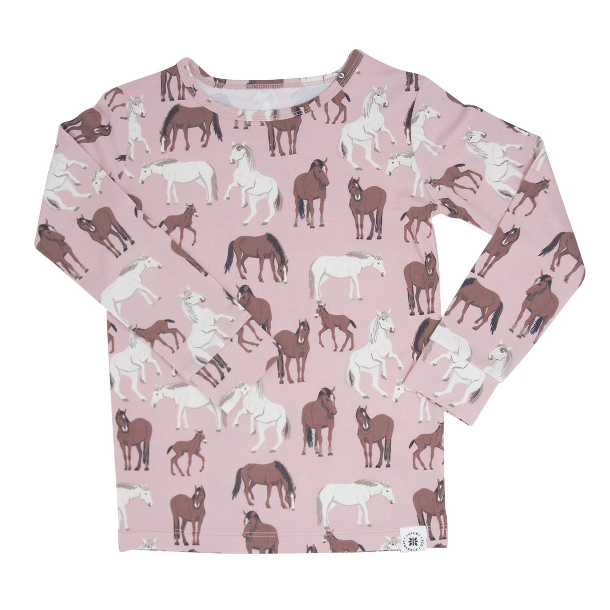 Wild Horses Kids Pajama Set